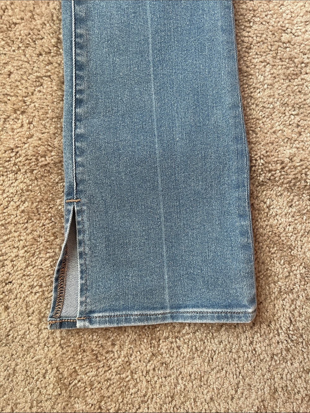 Express Skyscraper Mid Rise Split Hem Jeans - Picture 6 of 11